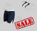 Navy White Short Lycra Tight Women